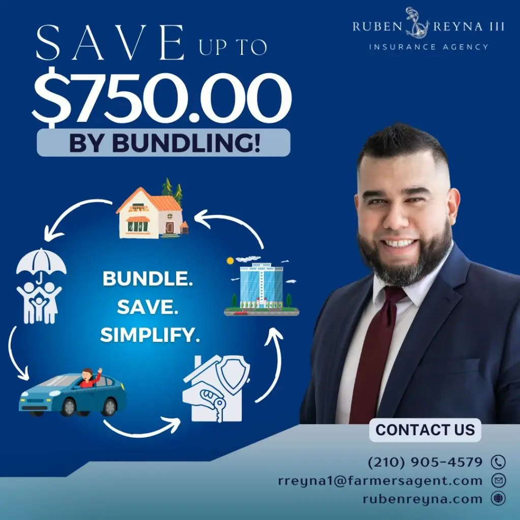 aximize your savings and protection by bundling your insurance policies with Ruben Reyna Insurance Agency